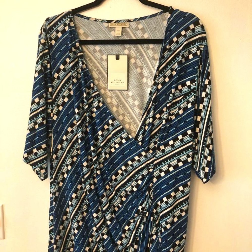 NWT Dana Buchman Blouse 3X